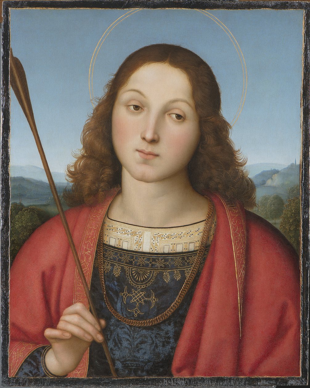 圣塞巴斯蒂安（Ca 1501-1502） 作者 拉斐尔（Raffaello Sanzio Raphael）