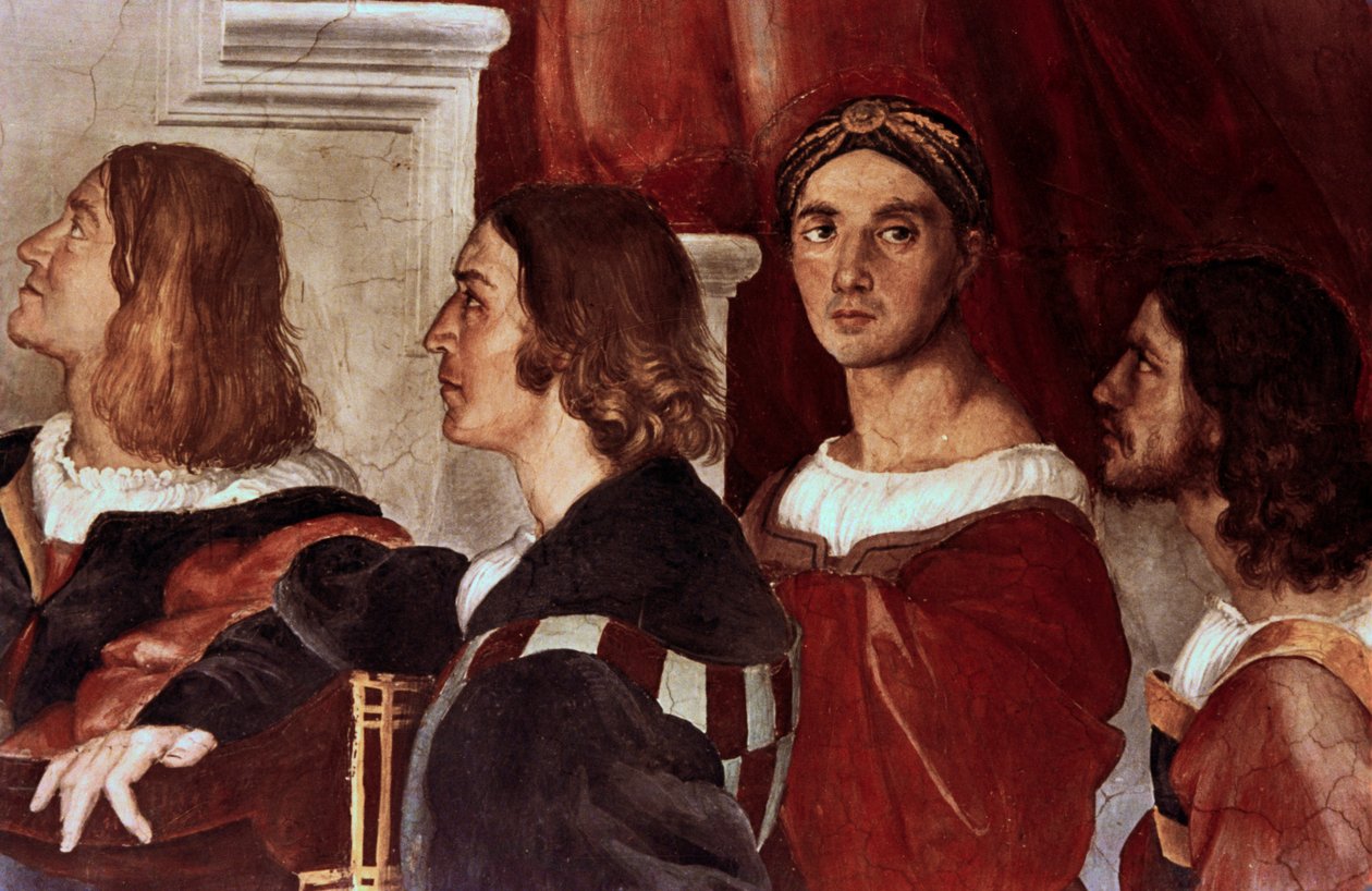 博尔塞纳的弥撒，细节，1512年 作者 拉斐尔（Raffaello Sanzio Raphael）