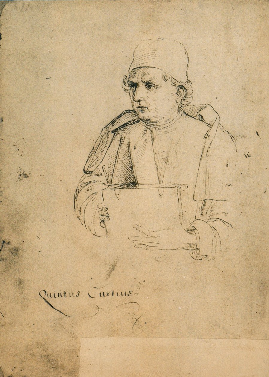 Quinto Curzio Rufo;拉斐尔画的。学院美术馆，威尼斯 作者 拉斐尔（Raffaello Sanzio Raphael）