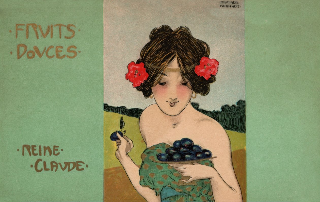 格林盖茨，约 1900 年（插图） 作者 拉斐尔·基希纳（Raphael Kirchner）