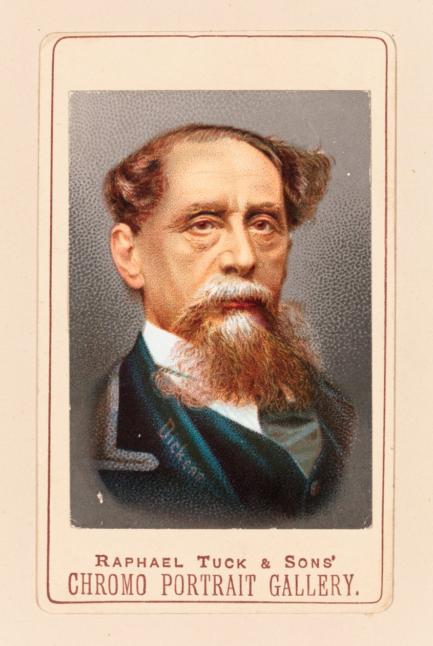 罗伯特·辛德利·梅森（Robert Hindry Mason）摄影后的查尔斯·狄更斯（Charles Dickens） 作者 拉斐尔塔克和儿子