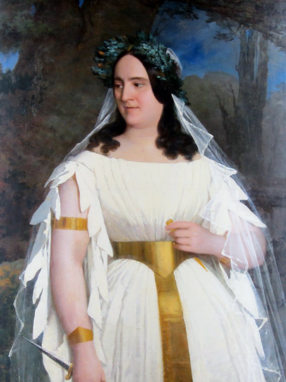 Adelaida Corradi de Pantanelli饰演Norma 作者 雷蒙德·蒙沃辛（Raymond Monvoisin）