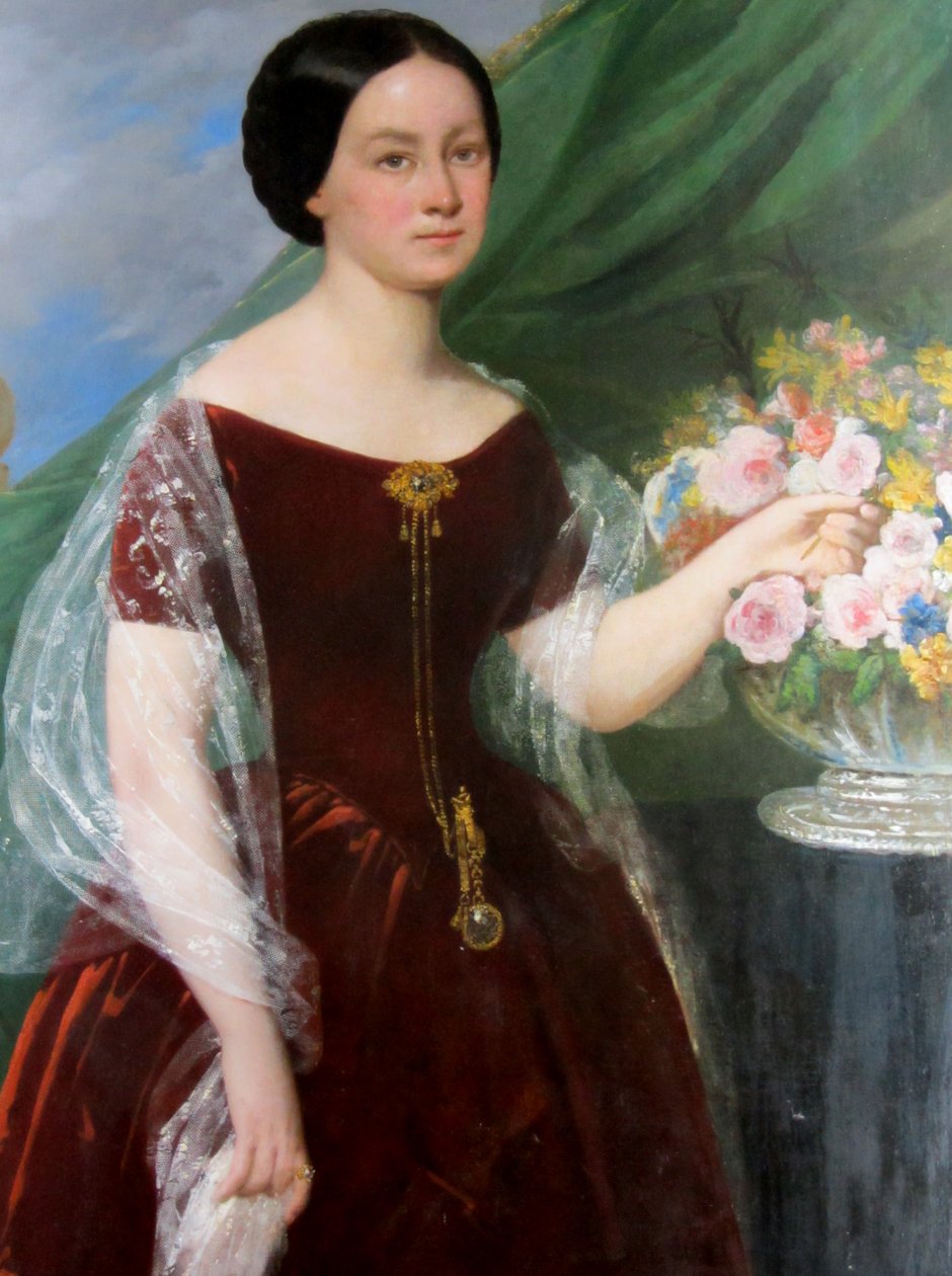 Mercedez Herrera Molina女士 作者 雷蒙德·蒙沃辛（Raymond Monvoisin）