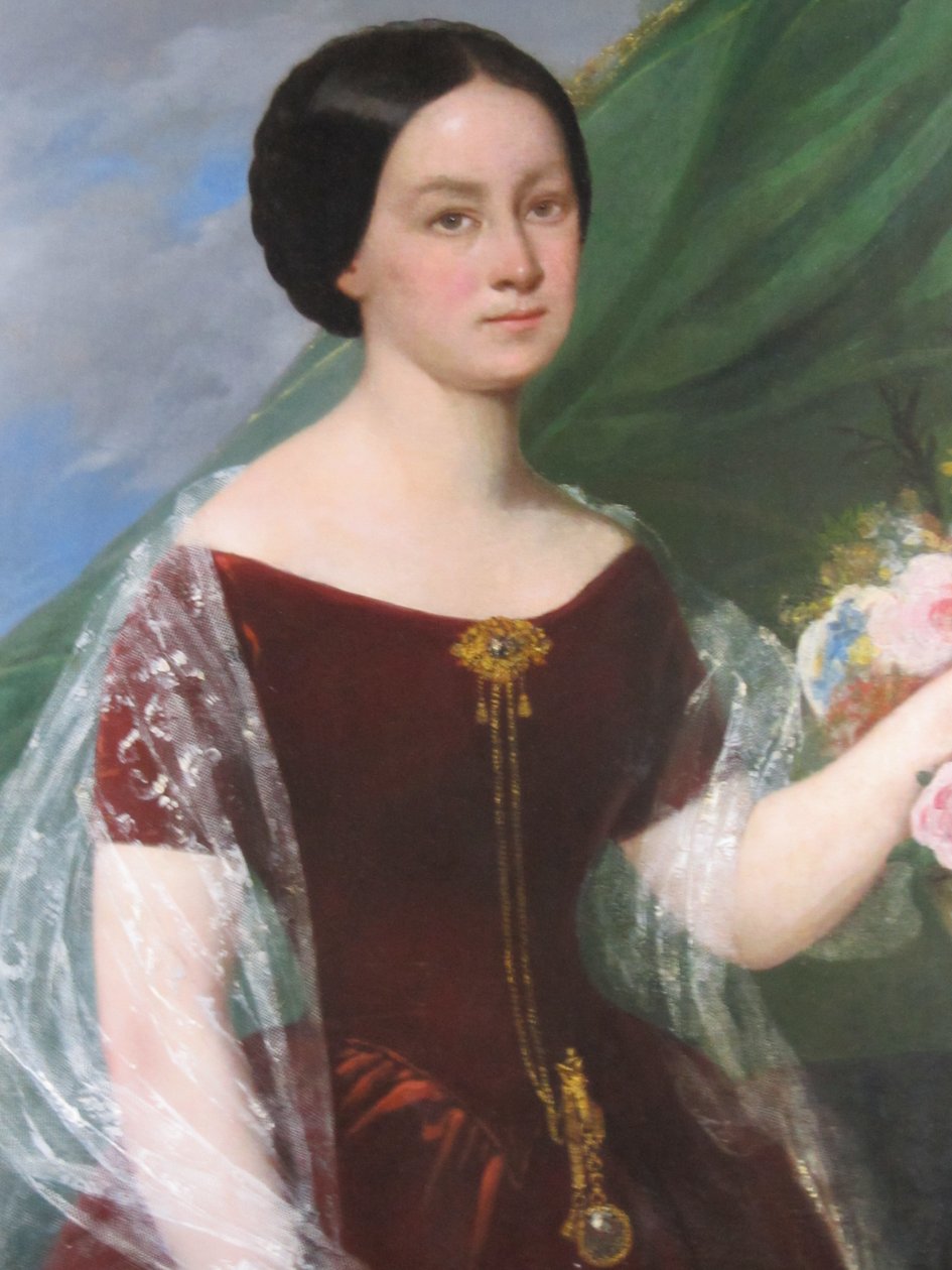 Mercedez Herrera Molina女士 作者 雷蒙德·蒙沃辛（Raymond Monvoisin）
