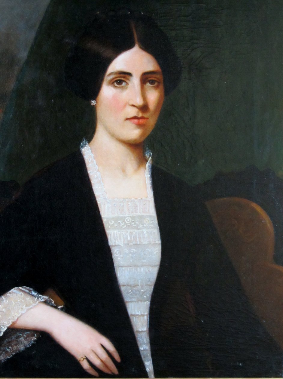 Victoria Squella夫人和Lopetegui 作者 雷蒙德·蒙沃辛（Raymond Monvoisin）