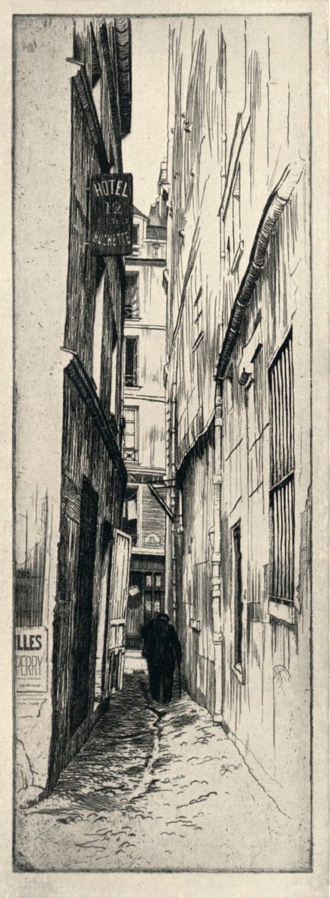 Rue du Chat Qui Peche，1915年 作者 雷蒙·雷·琼斯