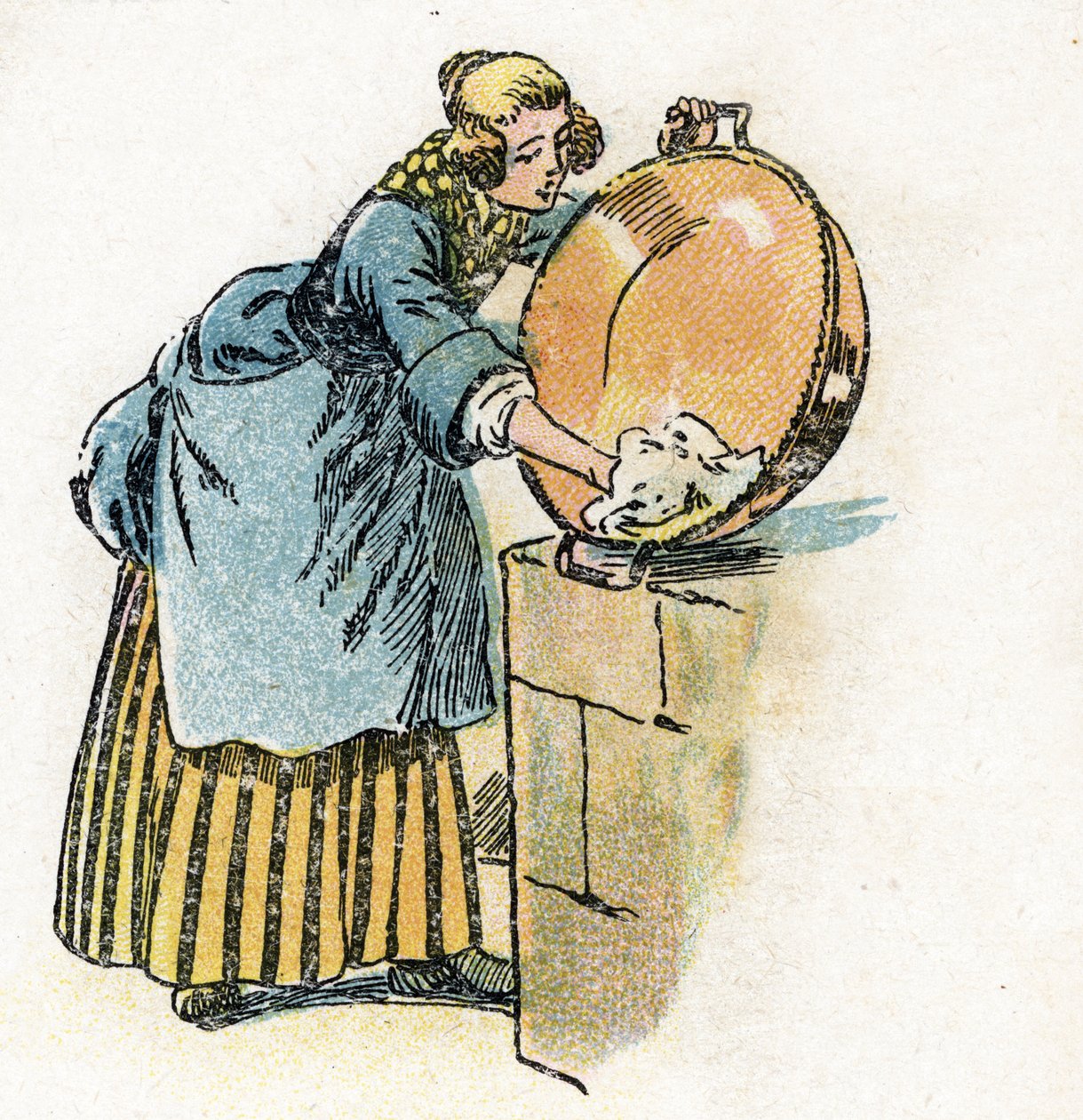 "查尔斯-佩罗的童话《灰姑娘》插图（插图），约 1920 年 作者 雷蒙德·德拉内齐埃