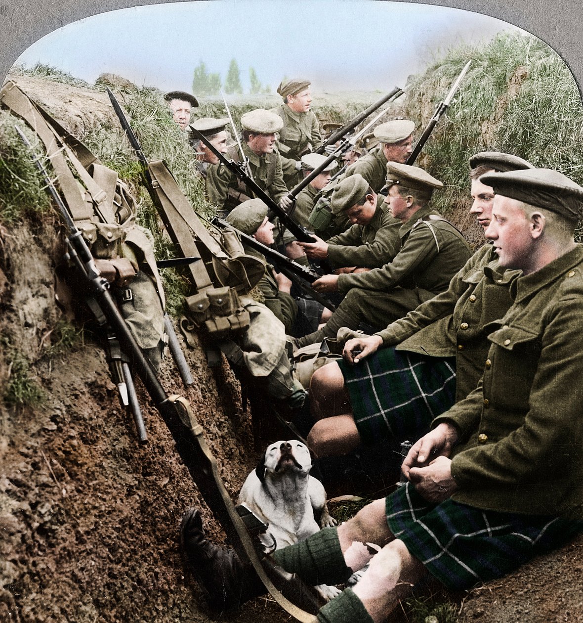 第一次世界大战，Seaforth Highlanders抢夺片刻的机会，c1914-c1918 作者 现实旅行社