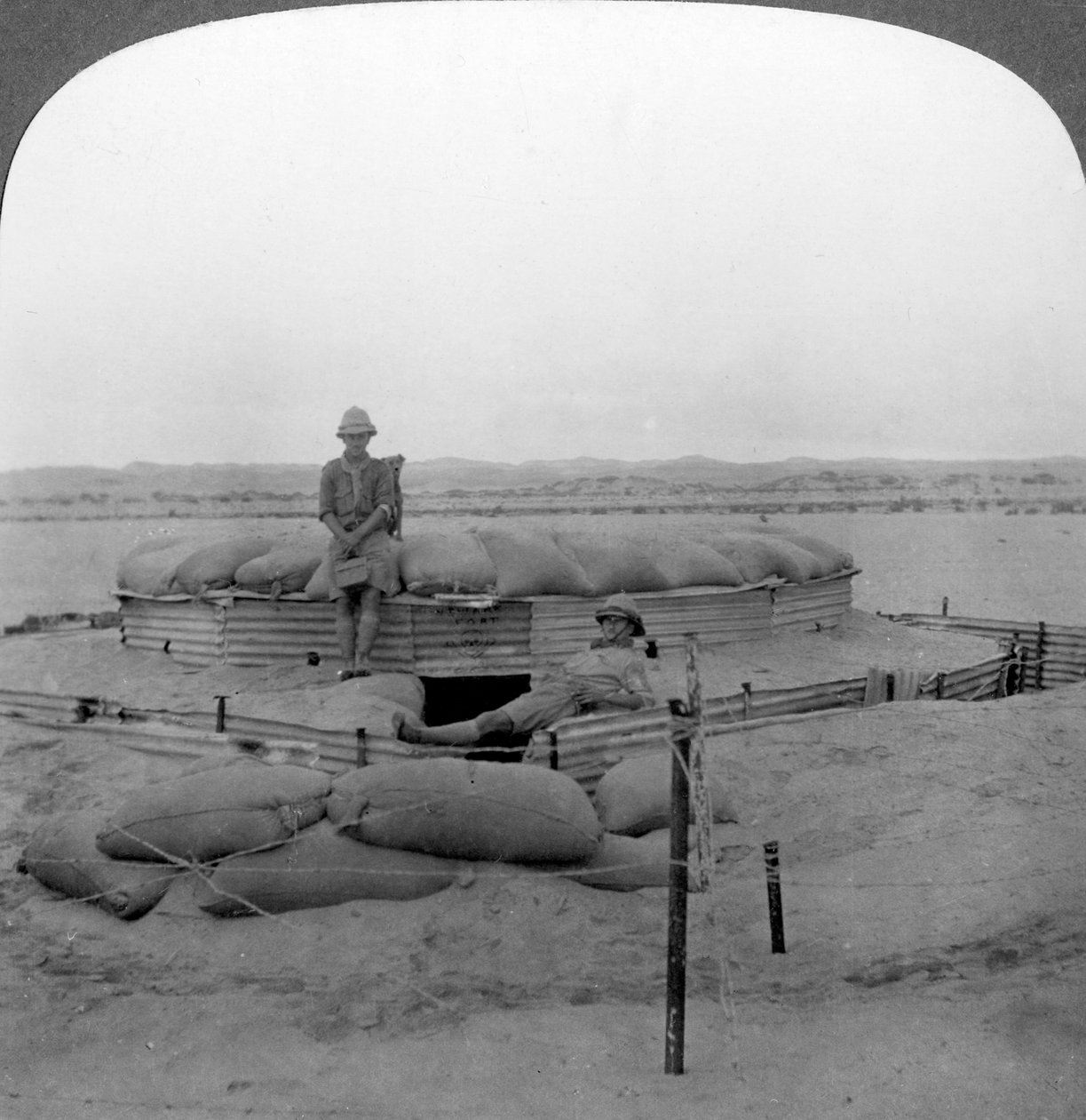 独特的沙堡，西南非洲，第一次世界大战，建于1915年 作者 现实旅行社