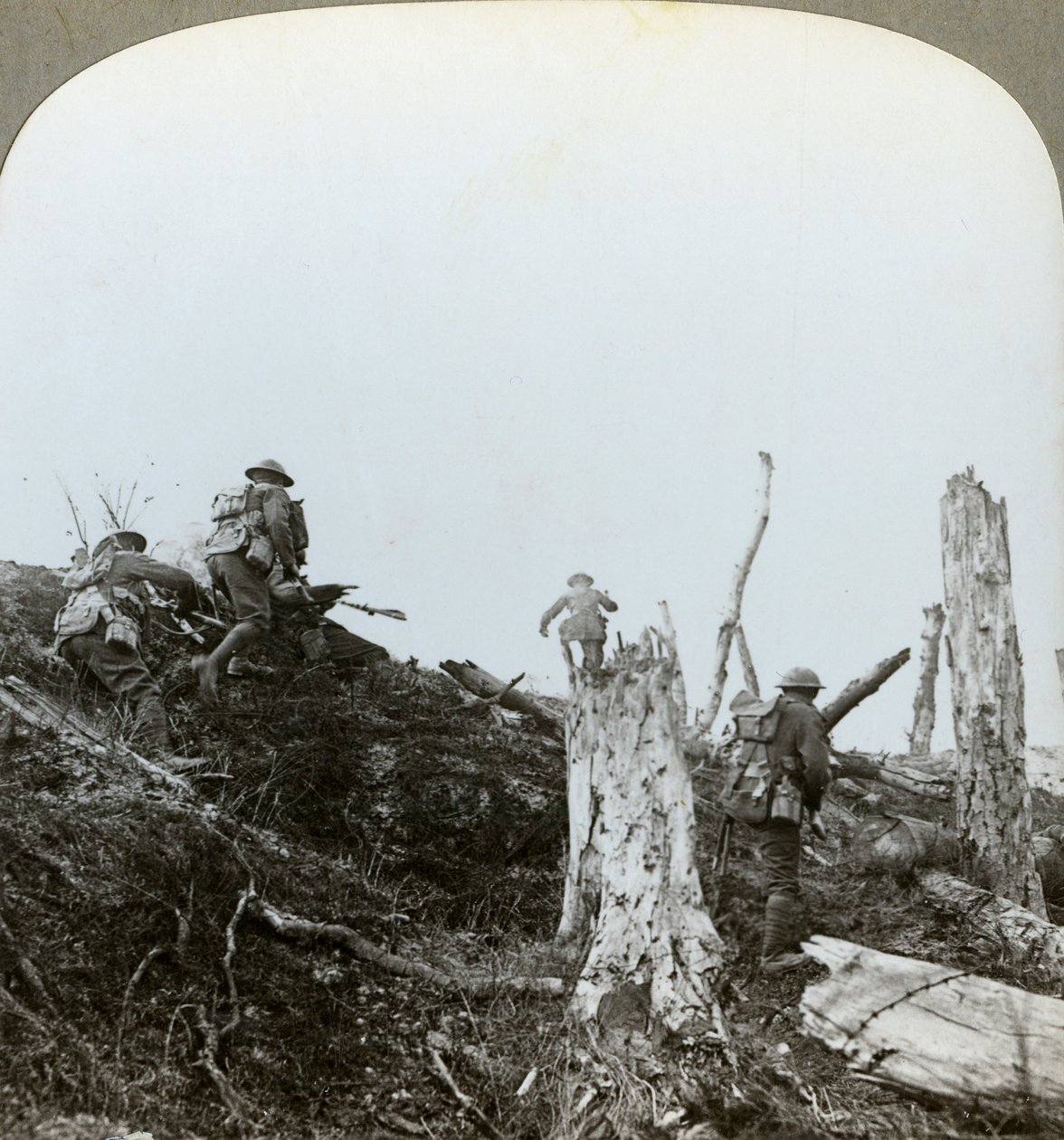 第一次世界大战，1916年，法国索姆，特隆斯·伍德袭击 作者 现实旅行社