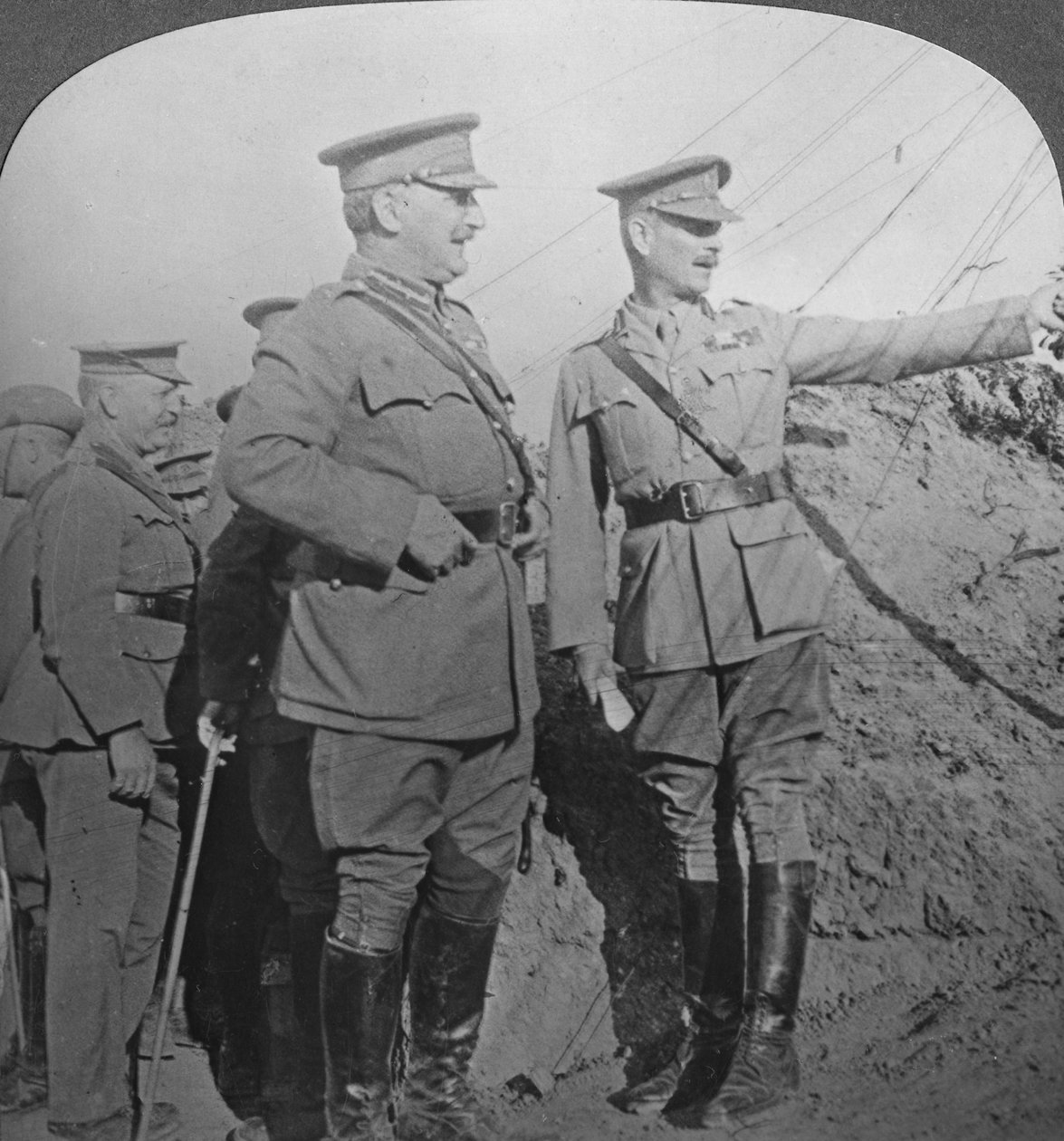 第一次世界大战的英国士兵威廉伯德伍德将军，c1914-c1918 作者 现实旅行社