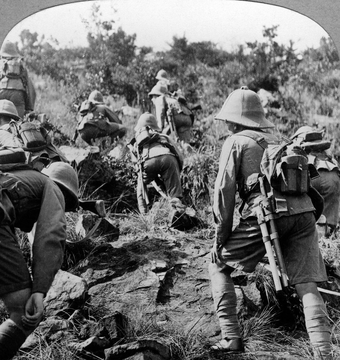 东非士兵，c1914-1918年。 作者 现实旅行社