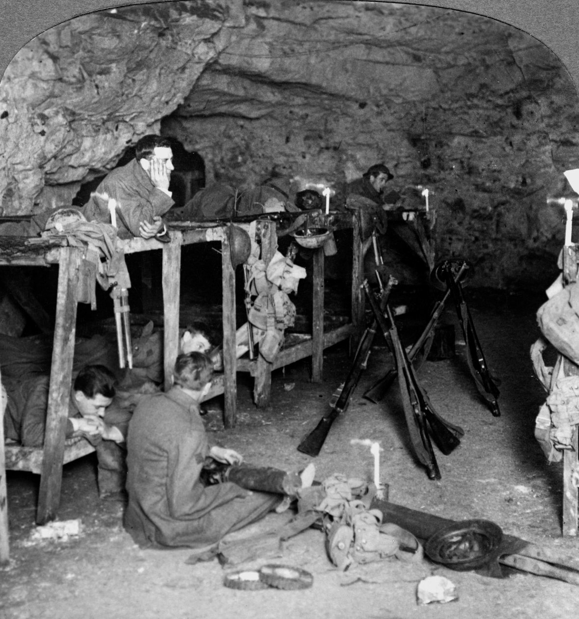 迷宫，法国阿拉斯，第一次世界大战，1916-1918年。 作者 现实旅行社