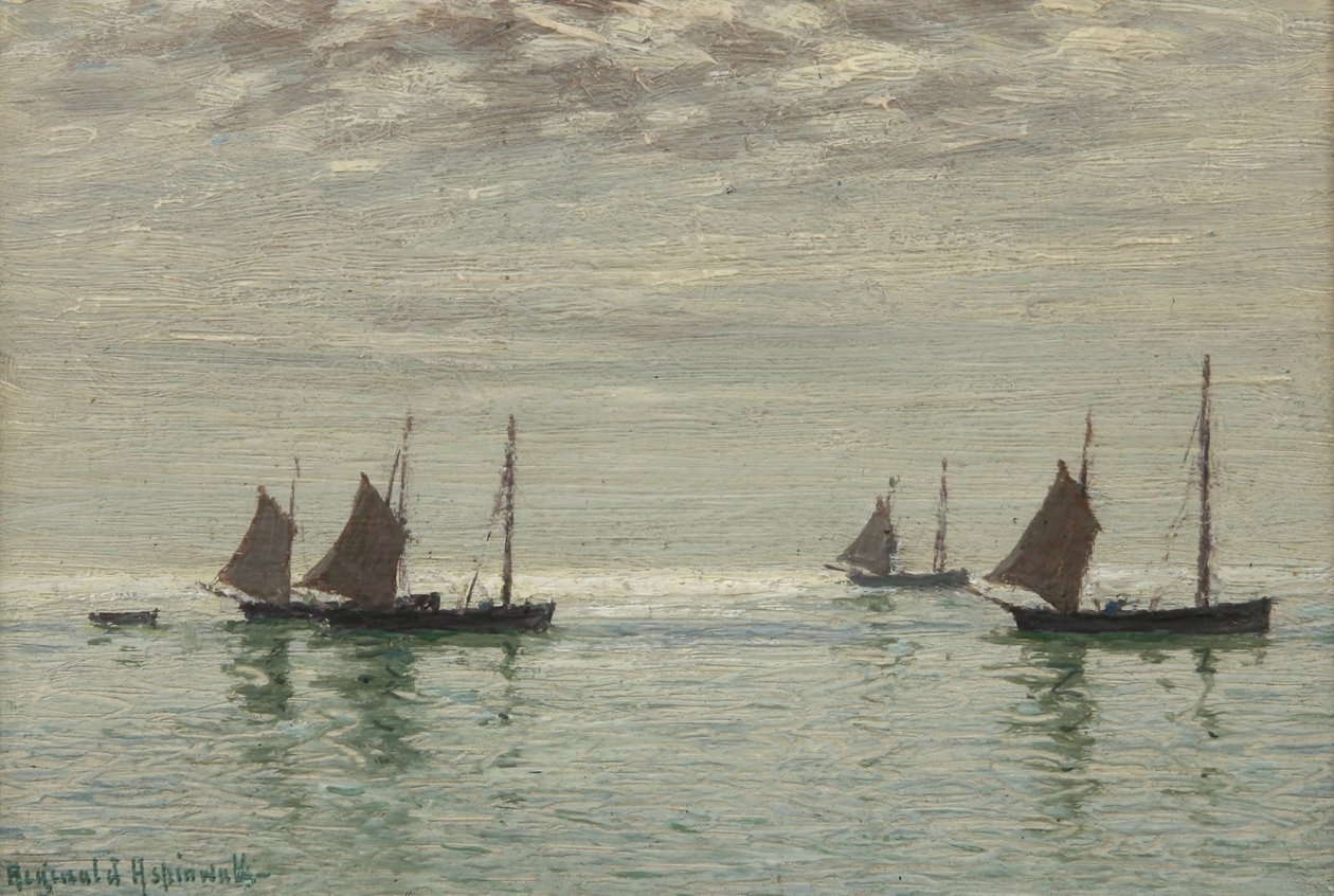 早晨的家，c.1886 作者 雷金纳德·阿斯潘沃尔