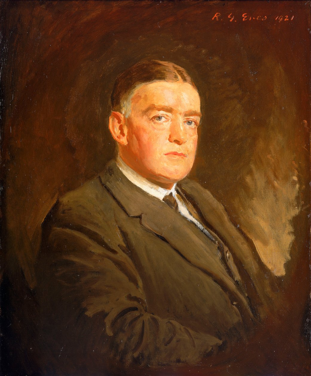 欧内斯特-亨利-沙克尔顿爵士（1874-1922） 作者 雷金纳德·格伦维尔·伊夫斯