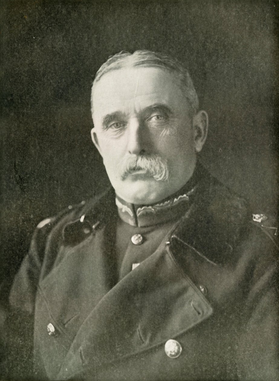 约翰·法兰西爵士，1914年，1919年。 作者 雷金纳德·海恩斯（Reginald Haines）
