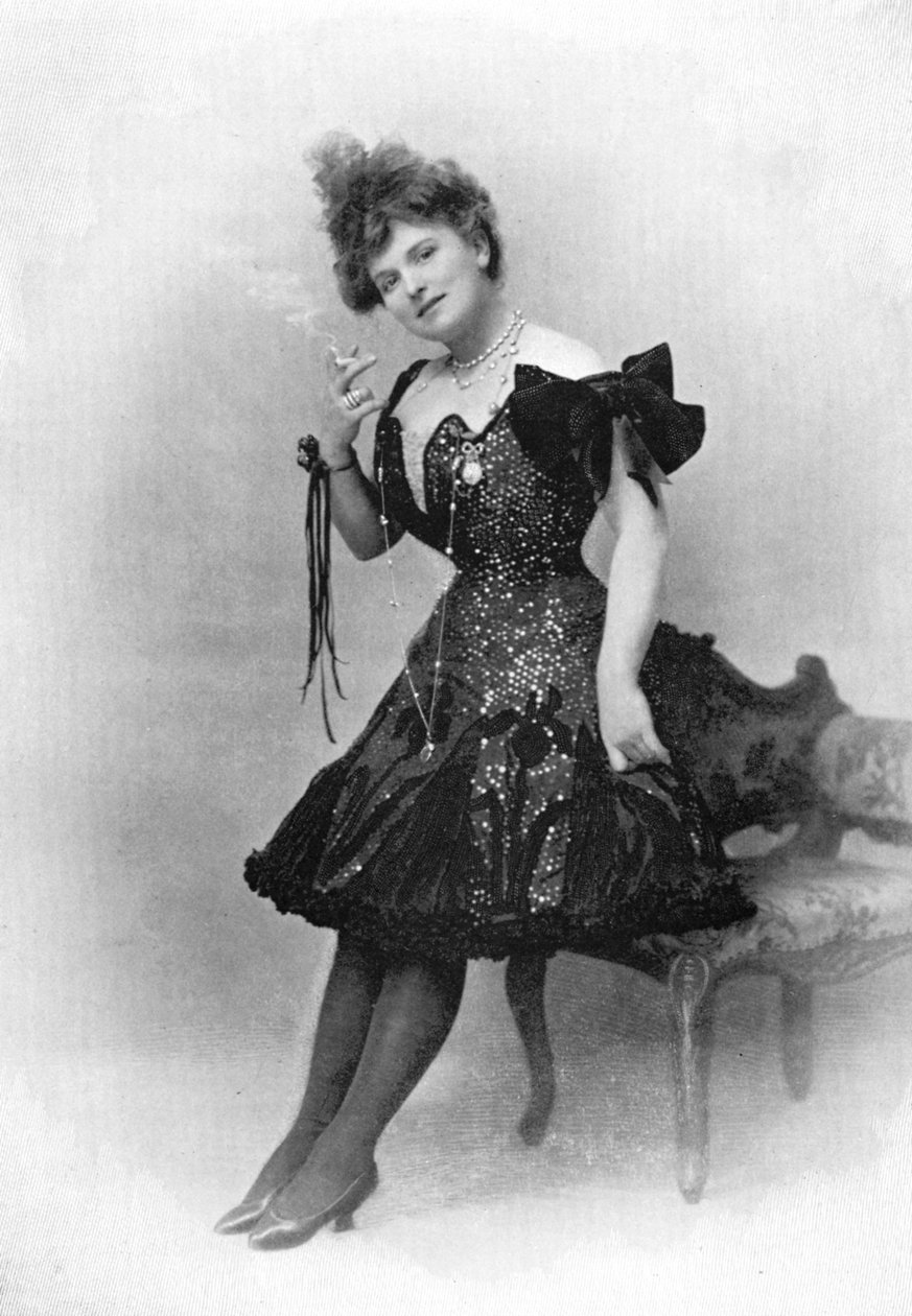 尼娜·马蒂诺（Nina Martino），意大利女演员，1902-1903年。 作者 莱因霍尔德·蒂勒