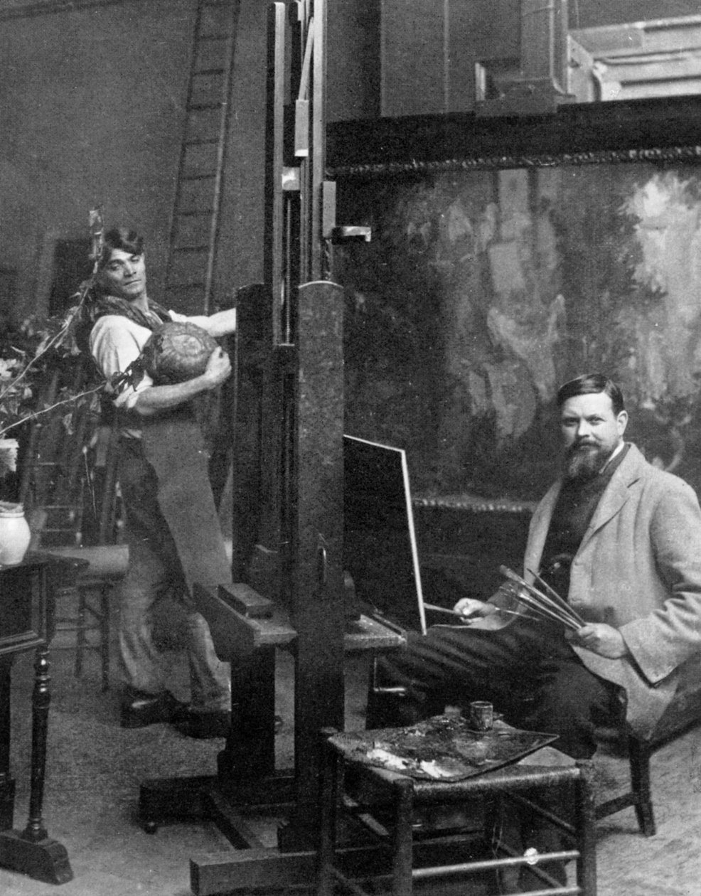 弗兰克·布兰温爵士（Sir Frank Brangwyn），1867-1956年，威尔士画家，1911-1912年。 作者 莱因霍尔德·蒂勒