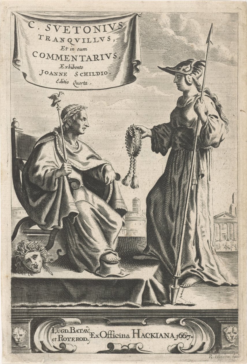 皇帝就座的皮埃蒙特
扉页为J. Schild，[歌剧]，1667 年 作者 雷尼尔·范·佩西恩