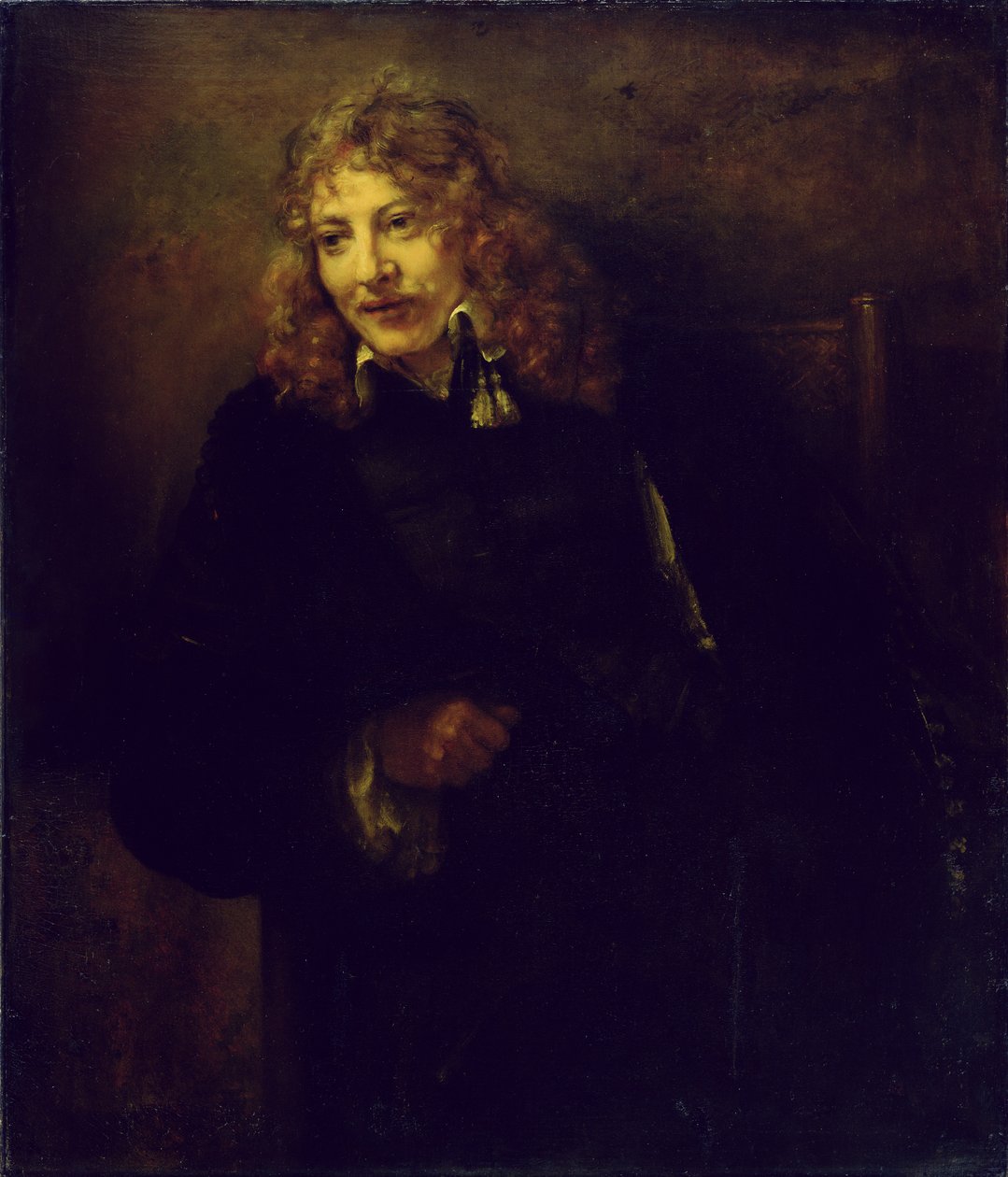 Nicolaes Bruyningh（162930 -1680），1652年的肖像 作者 伦勃朗·范·赖恩