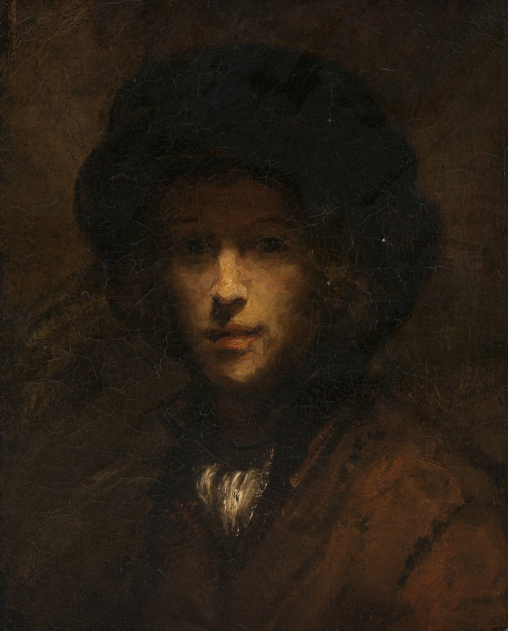 伦勃朗特儿子提图斯，164168 作者 伦勃朗·哈门斯（Rembrandt Harmensz）。伦勃朗·哈门斯的范·里恩（van Rijn）风格。范里恩风格
