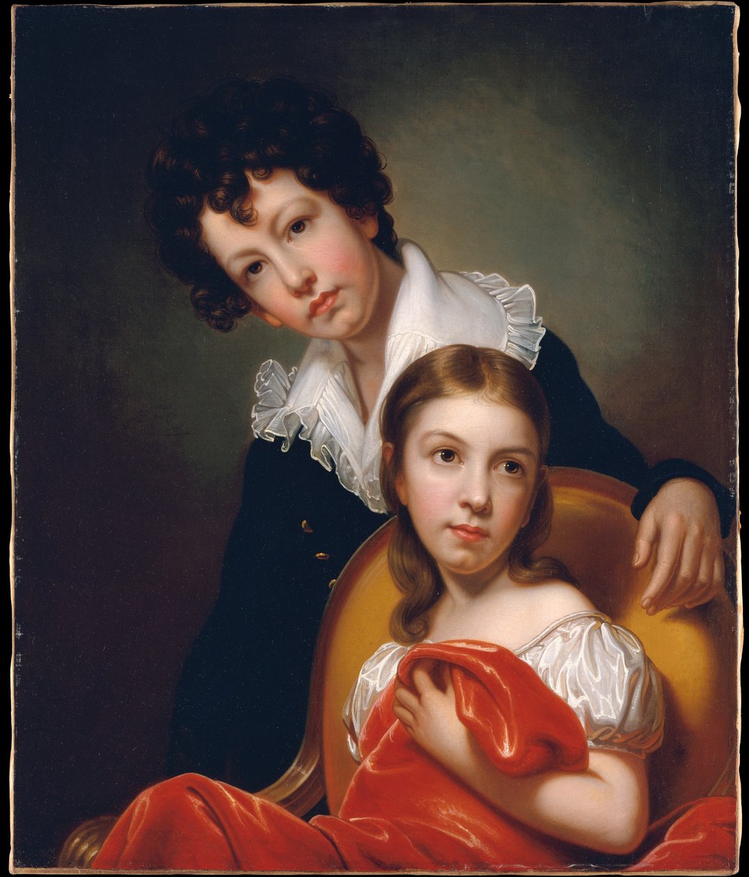 Michael Angelo和Emma Clara Peale 作者 伦勃朗·皮尔