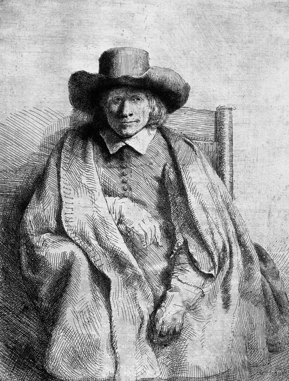 Clement de Jonghe，1651 作者 伦勃朗·范·赖恩