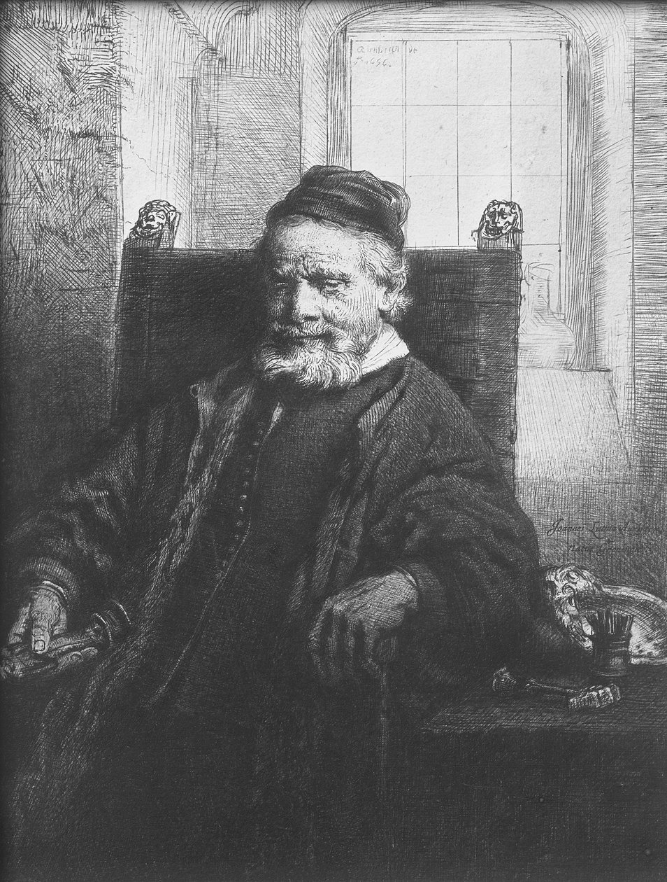 Jean Lutma，1656 作者 伦勃朗·范·赖恩