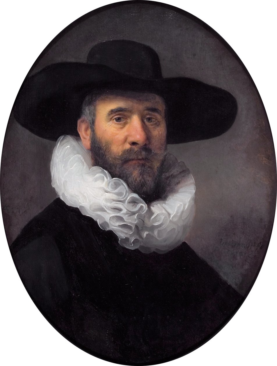 Dirck Jansz的肖像 作者 伦勃朗·范·赖恩