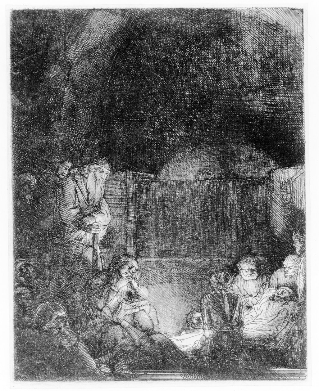 Entombment，c.1654 作者 伦勃朗·范·赖恩