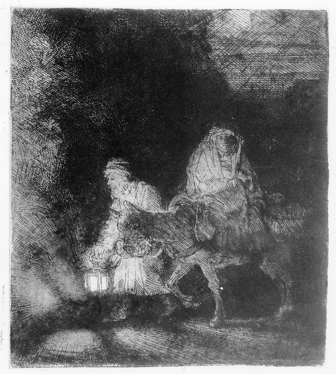 1651年飞往埃及的航班 作者 伦勃朗·范·赖恩