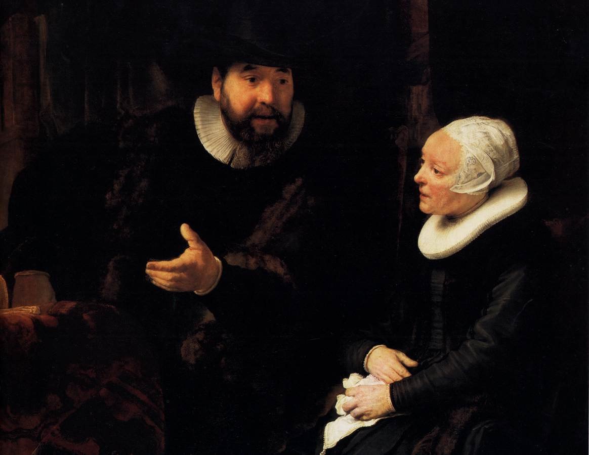 门诺部长Cornelis Claesz 作者 伦勃朗·范·赖恩