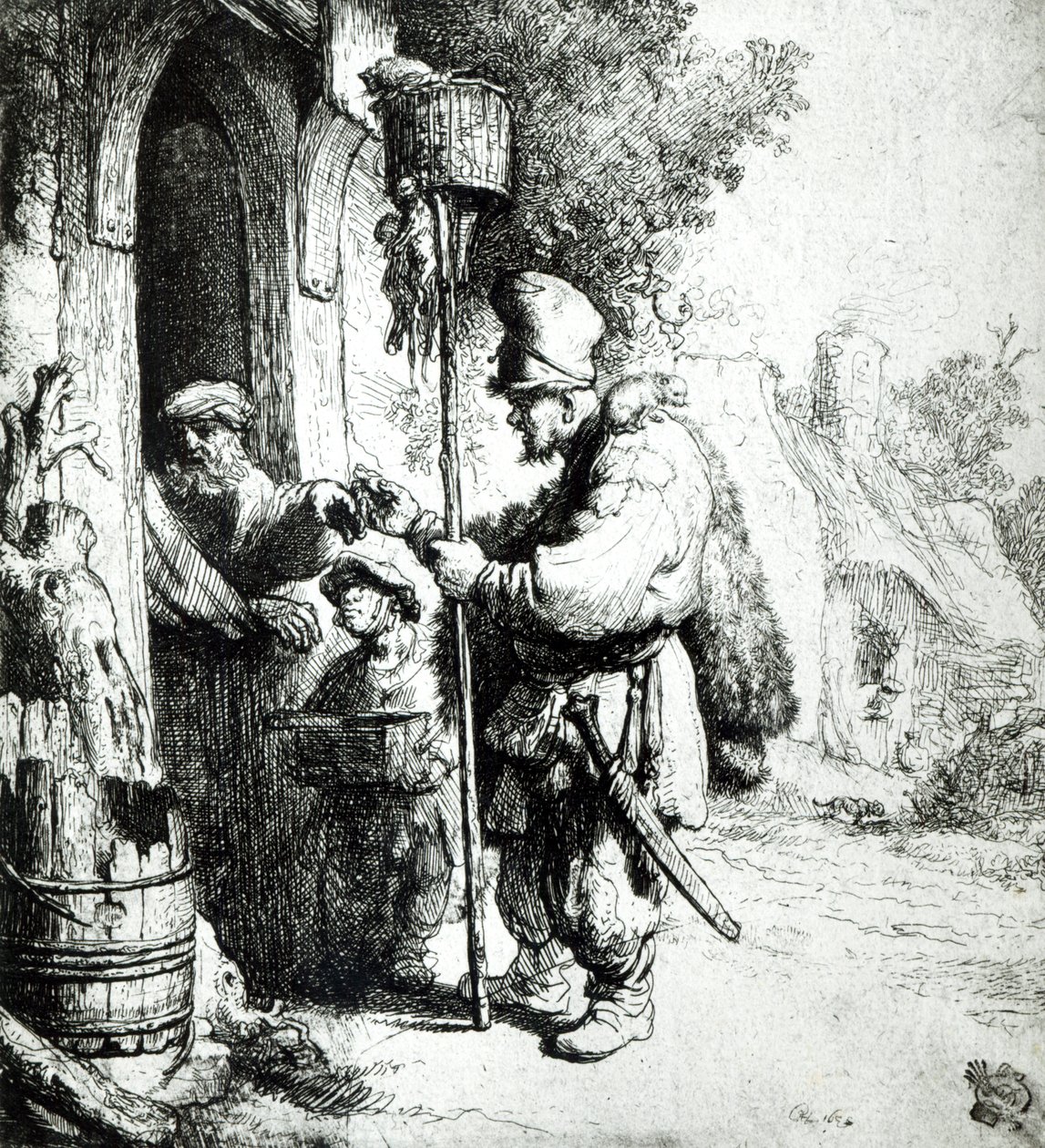Ratcatcher，1632 作者 伦勃朗·范·赖恩