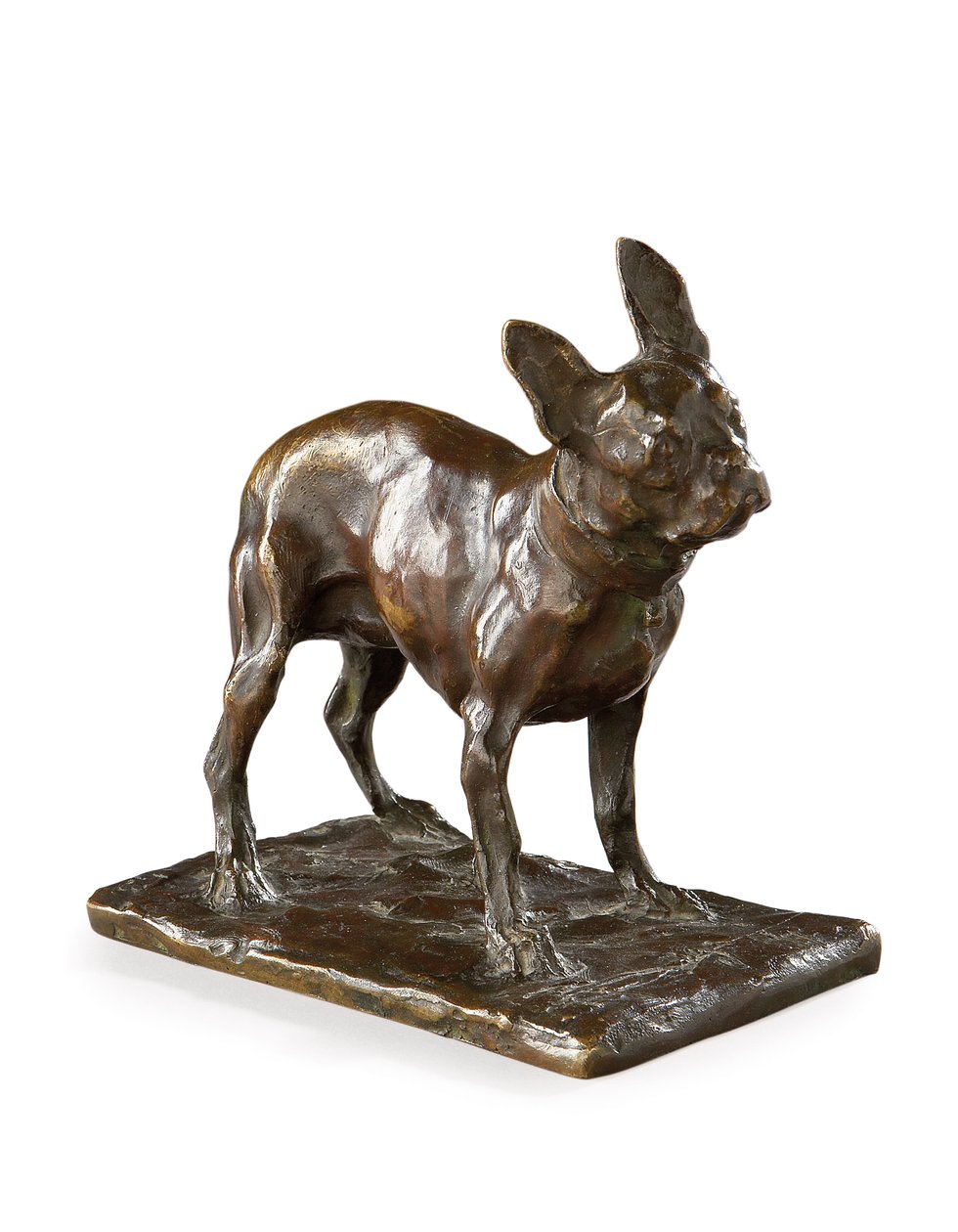 法国斗牛犬，小模型，1905年 作者 伦勃朗·布加迪