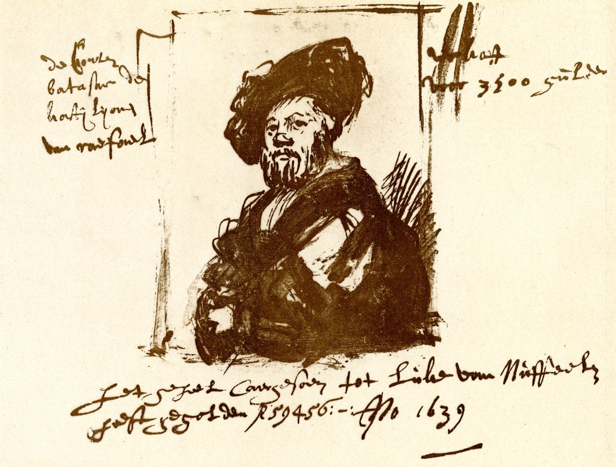 Count Balthasar Castiglione 作者 伦勃朗·范·赖恩