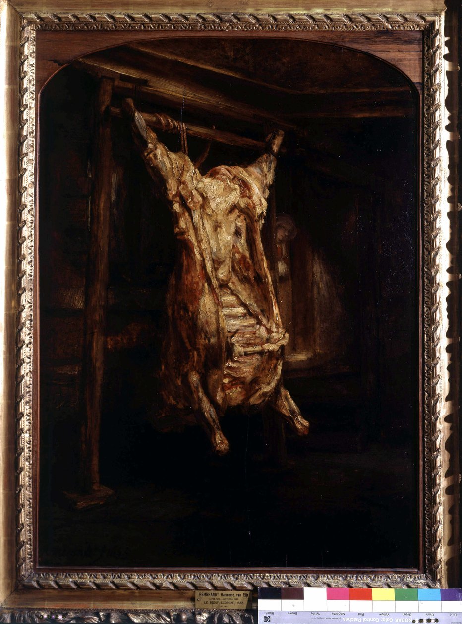 伦勃朗的桃子 Le Boeuf 作者 伦勃朗·范·赖恩