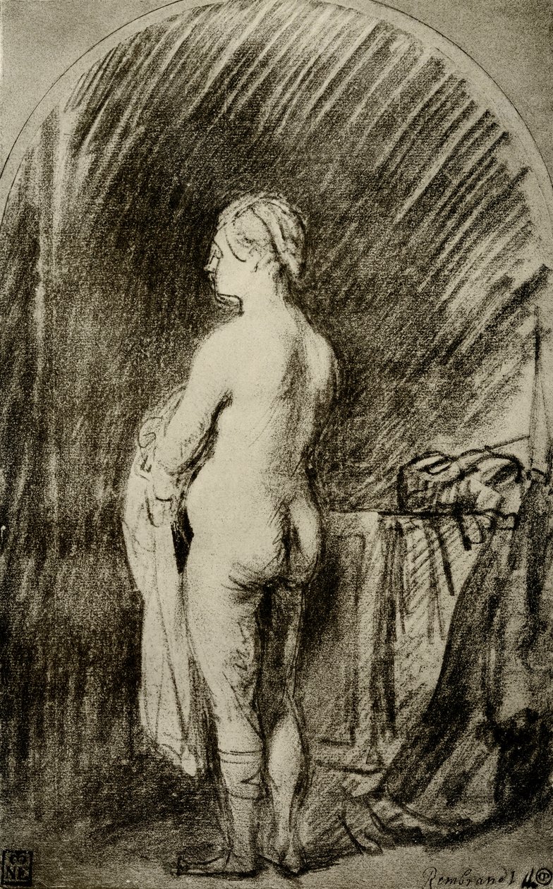女裸体 作者 伦勃朗·范·赖恩