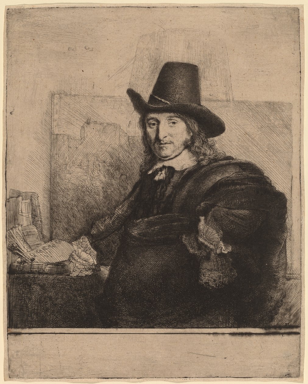 Jan Asselijn 作者 伦勃朗·范·赖恩