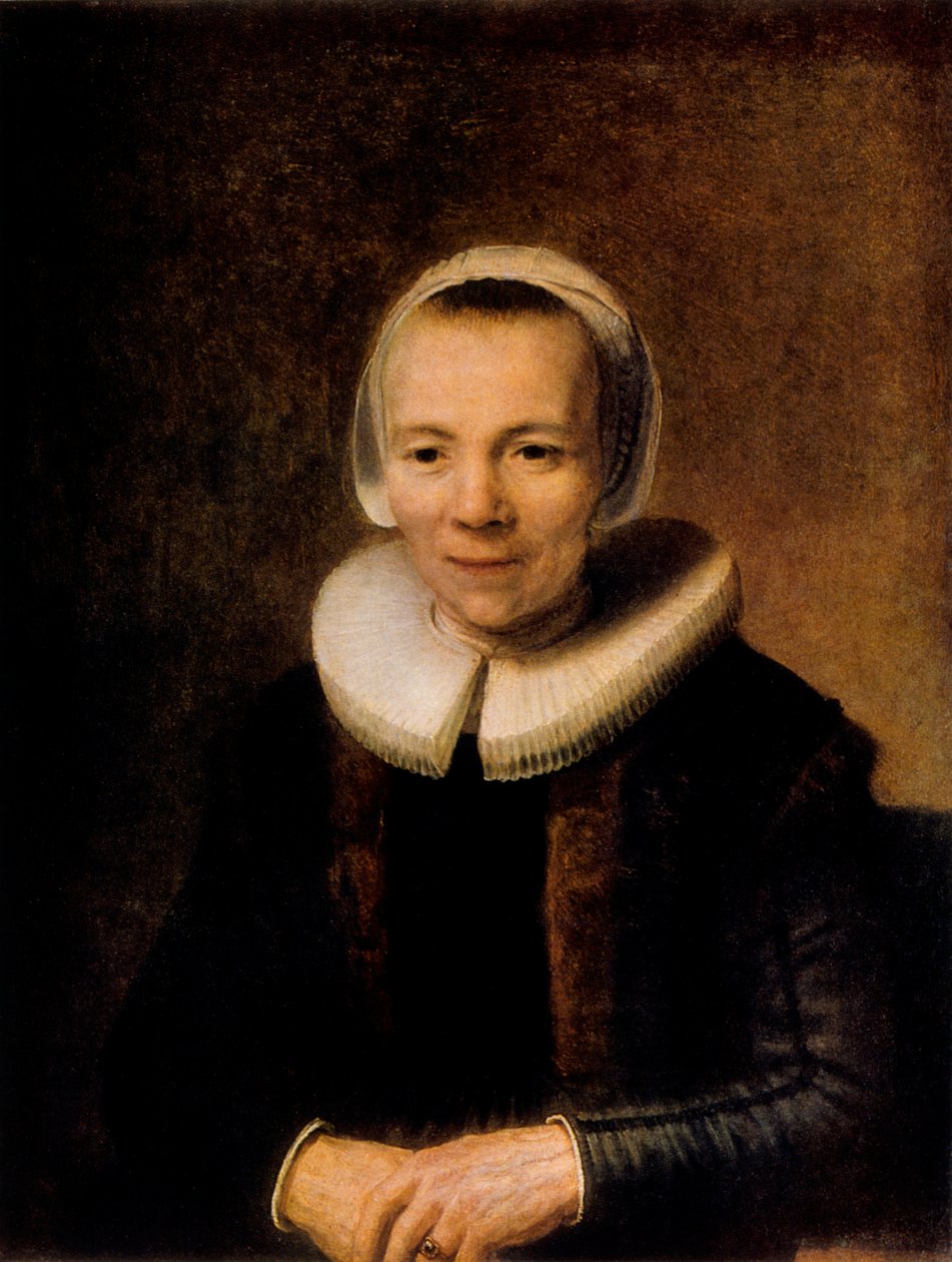 Baertje Martens肖像，1649年 作者 伦勃朗·范·赖恩