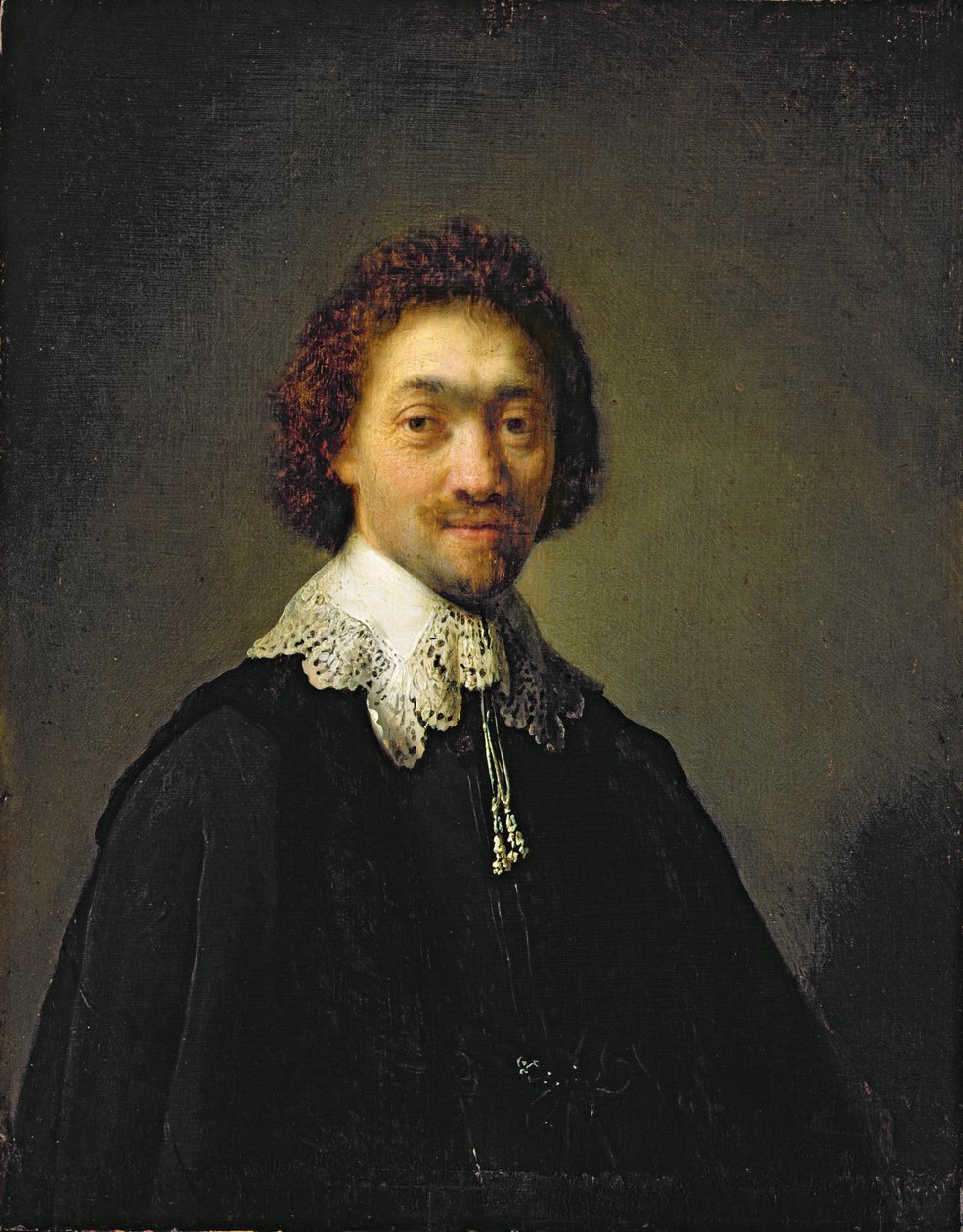 Maurits Huygens的肖像，1632年 作者 伦勃朗·范·赖恩