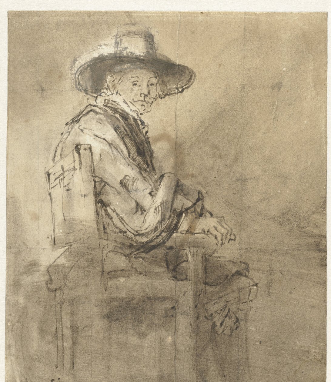 坐席主教：雅各布·范龙 (Jacob van Loon) 布料行会主席雅各布·范龙 (Jacob van Loon) 就座 作者 伦勃朗·范·赖恩