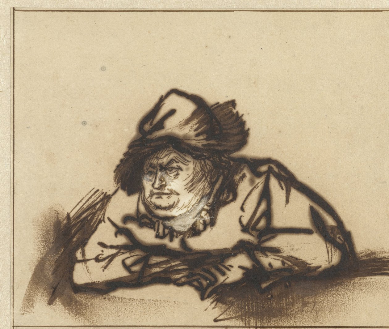 演员威廉·巴托尔斯·鲁伊特 (Willem Bartholsz Ruyter) 饰 农民 演员 Willem Bartholsz Ruyter 饰 农民 作者 伦勃朗·范·赖恩