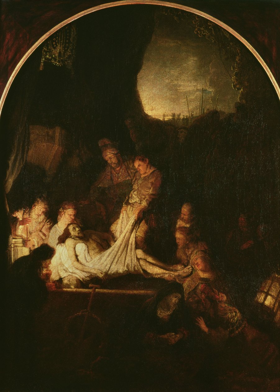 Entombment，c.1639 作者 伦勃朗·范·赖恩