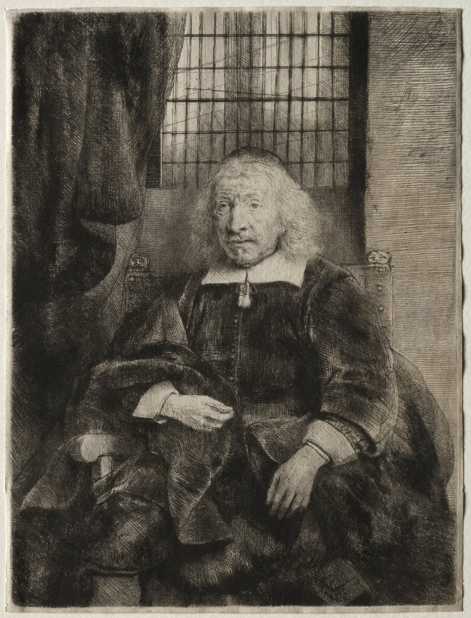 托马斯·哈林（Thomas Haaringh） 1655。 作者 伦勃朗·范·赖恩