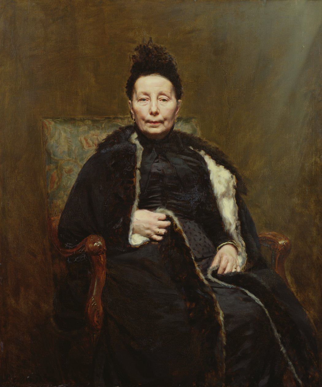 卡什夫人，1890年 作者 雷米·科格（Remy Cogghe）