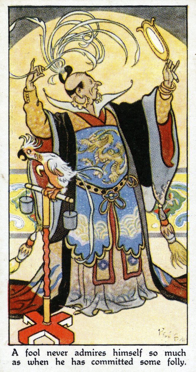 “傻瓜永远不会嫉妒自己，就像他犯下了一些愚蠢行为”，1931年（另见498209） 作者 雷内·布尔