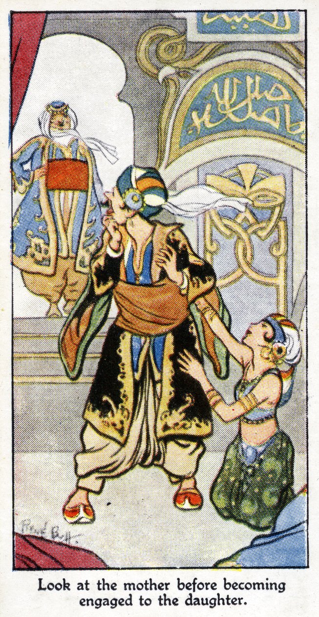“在与女儿订婚之前看看母亲，1931年（另见498197） 作者 雷内·布尔