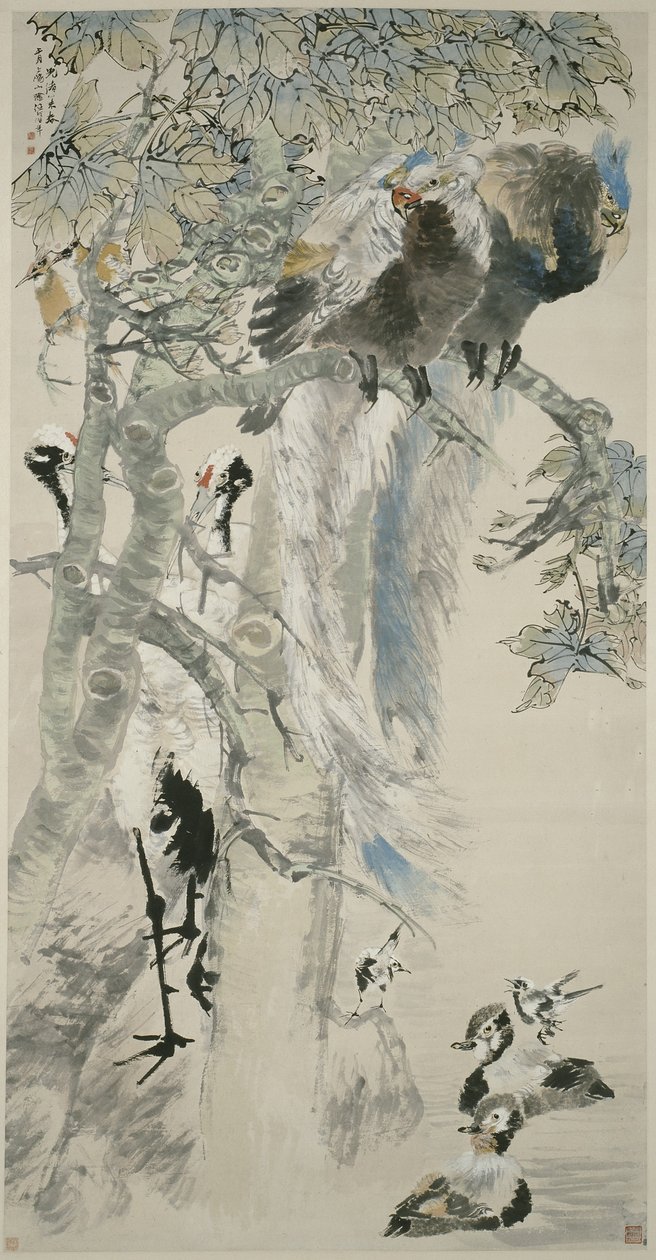 五德，清朝，1895年 作者 任义