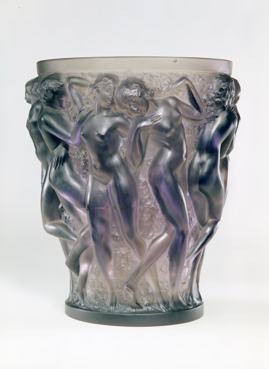 Lalique的Bacchantes花瓶，c.1902 作者 勒内·朱尔斯·拉利克