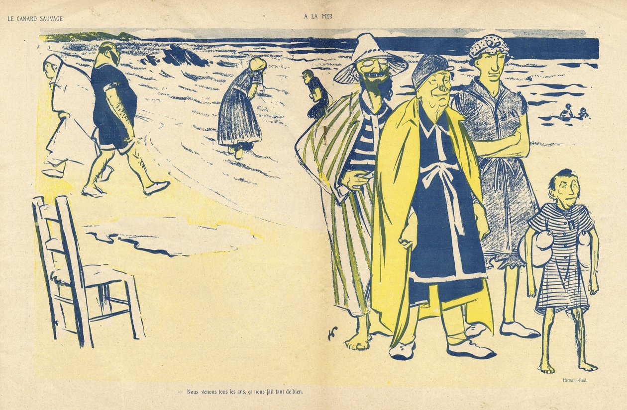赫尔曼-保尔（1864-1940）在《野鸭子》中的插图 作者 雷内·乔治·赫尔曼·保罗